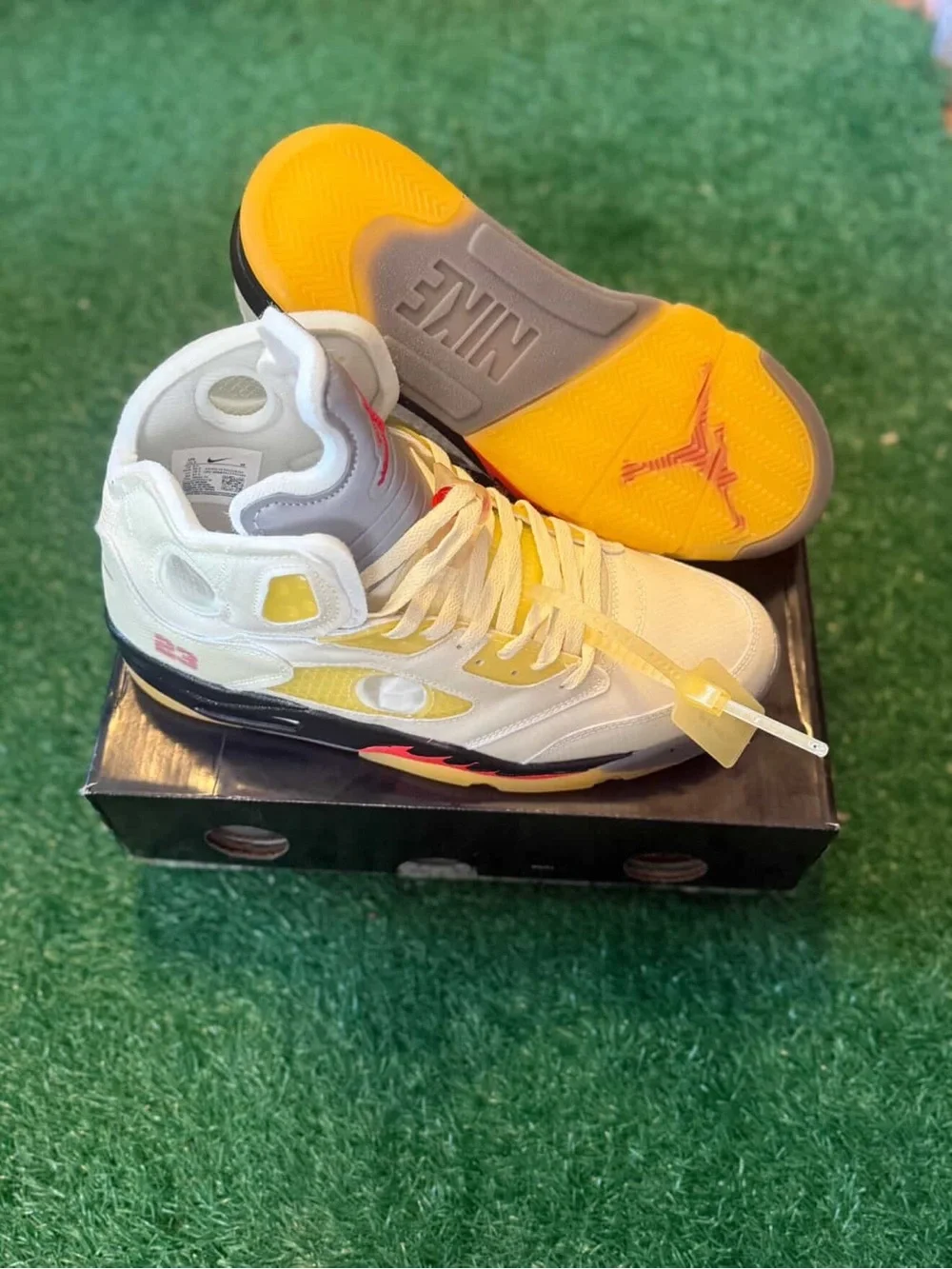 Air Jordan 5 Retro Off-White ‘Sail’